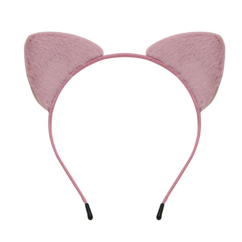 3 Piece Adjustable Plush Cloth Animal Ears Hairband Gentle Baby Toddler Headbands Headwear For Daily Use Daily Play