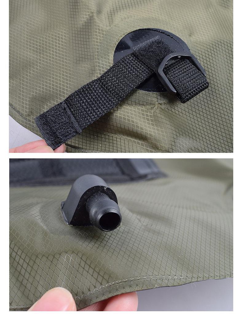 Portable Solar Shower Bag for Outdoor Camping and Self-Driving Tours - Hot Water Storage Solution