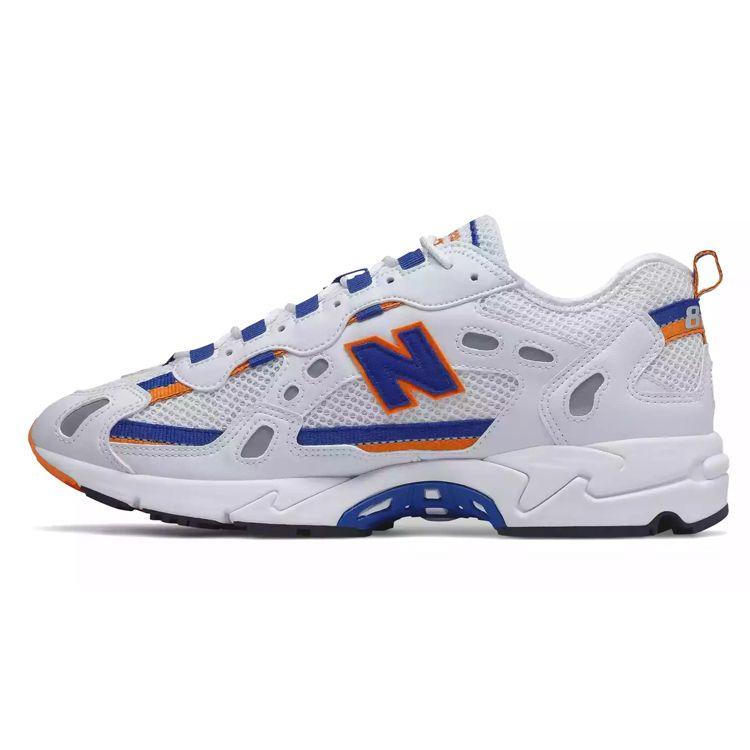 

Кроссовки унисекс New Balance 827 Синие Оранжевые Белые ML827AAA