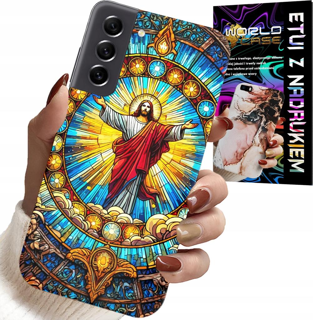 Etui Do Samsung Galaxy S22 - Jezus Chrześcijaństwo Religia + Szkło