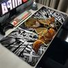 Mauspad XXL Gamer Anime Großes PC-Schrank Gummi-Teppich Spielmatte Schreibtischmatte Computer-Gaming-Zubehör Schwarzes Mauspadd