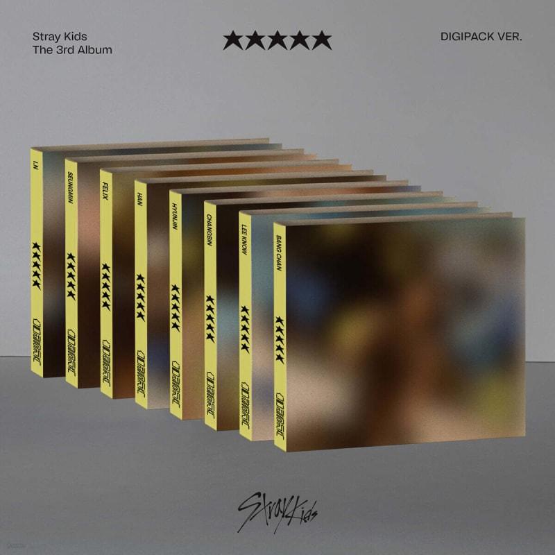 

Stray Kids 3rd full album - (5-STAR) [DIGIPACK VER.][1 out of 8 types randomly sent]