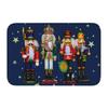 Christmas Nutcrackers Welcome Doormat Decor Kitchen Hallway Balcony Runners Rugs Bedroom Non-Slip Floor Mat Christmas Decoration