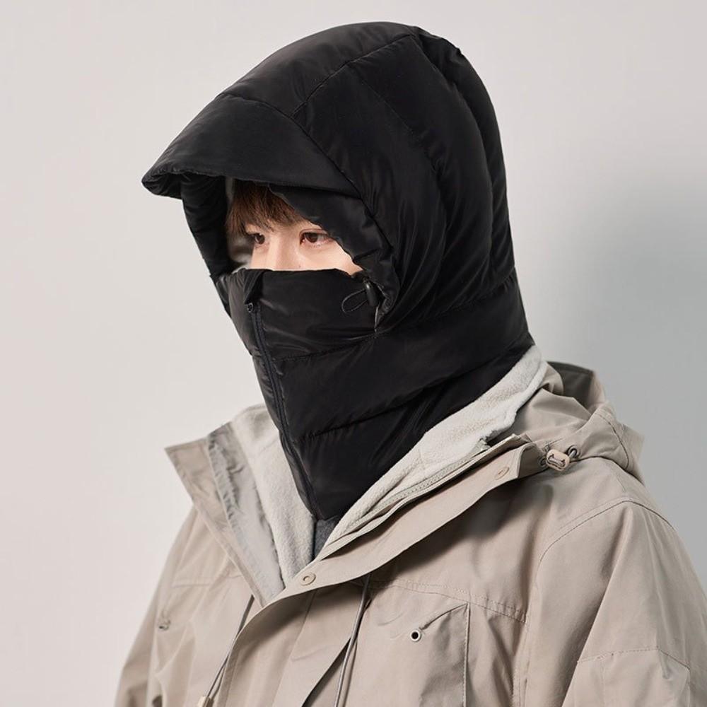 Cold Resistant 3-in-1 Winter Cycling Hat Keep Warm Lei Feng Hat Warm Scarf Face Mask  Skiing