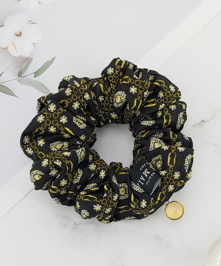 Maia Roy Jacquard Tripe Shushu-Black