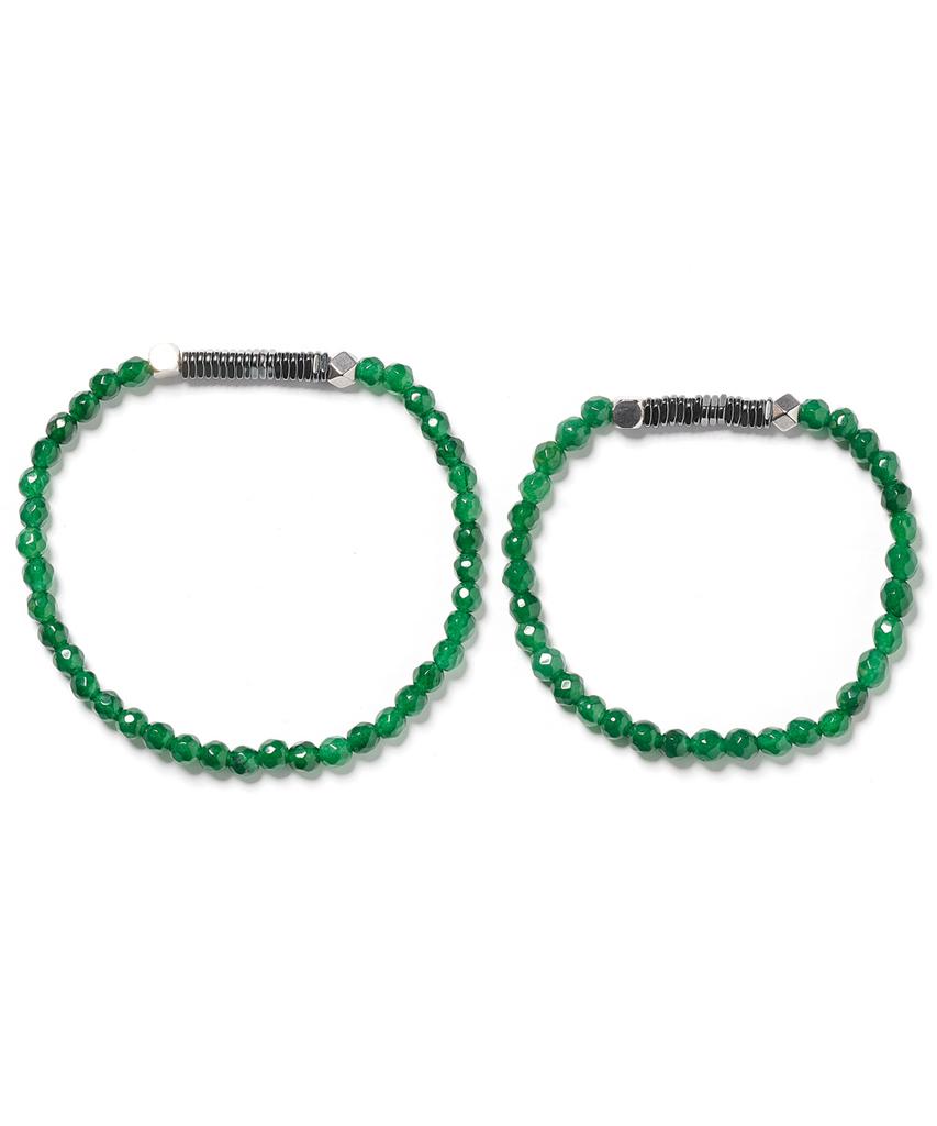 Polalita Cut Green Hemapoint Bracelet (Plt-Br-020_Gn)