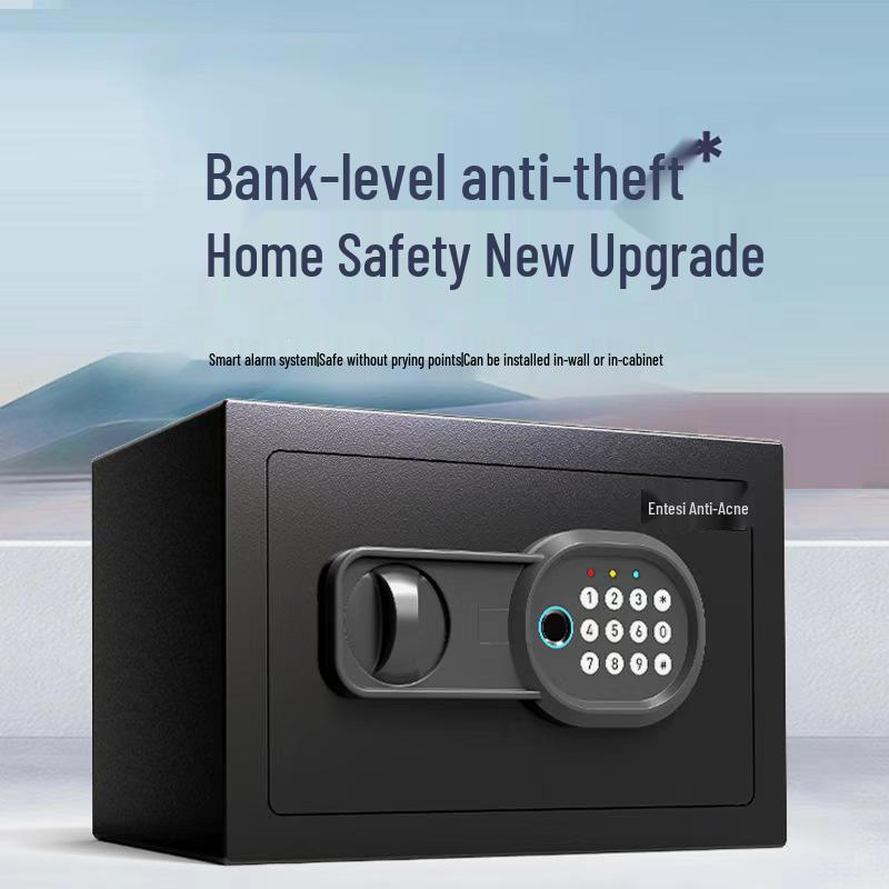 Compact In-Wall Mini Safe: Anti-Theft Password Protected for Home or Hotel Use