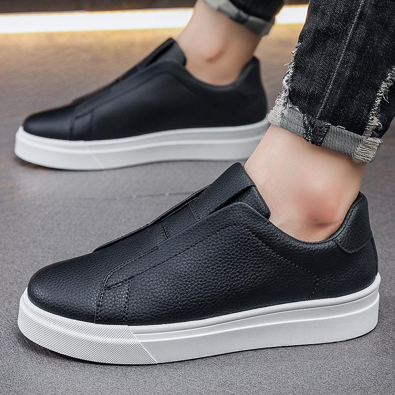 Herbstmode Board Schuhe Herrenschuhe Trend Weiße Schuhe Grün Herren Sportliche Freizeitschuhe Bequem Atmungsaktiv Trendy Rutschfeste Laufschuhe