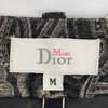 Dior Black All-over Print Long Pants Bottoms M grayUsed