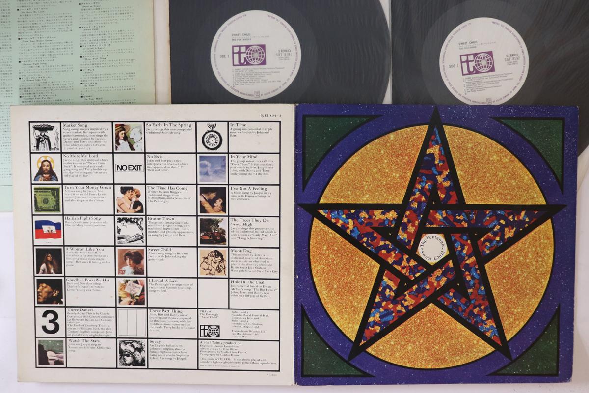 

LP Record PENTANGLE - Sweet Child SJET81912 Victor 1970 Japan Rock Used