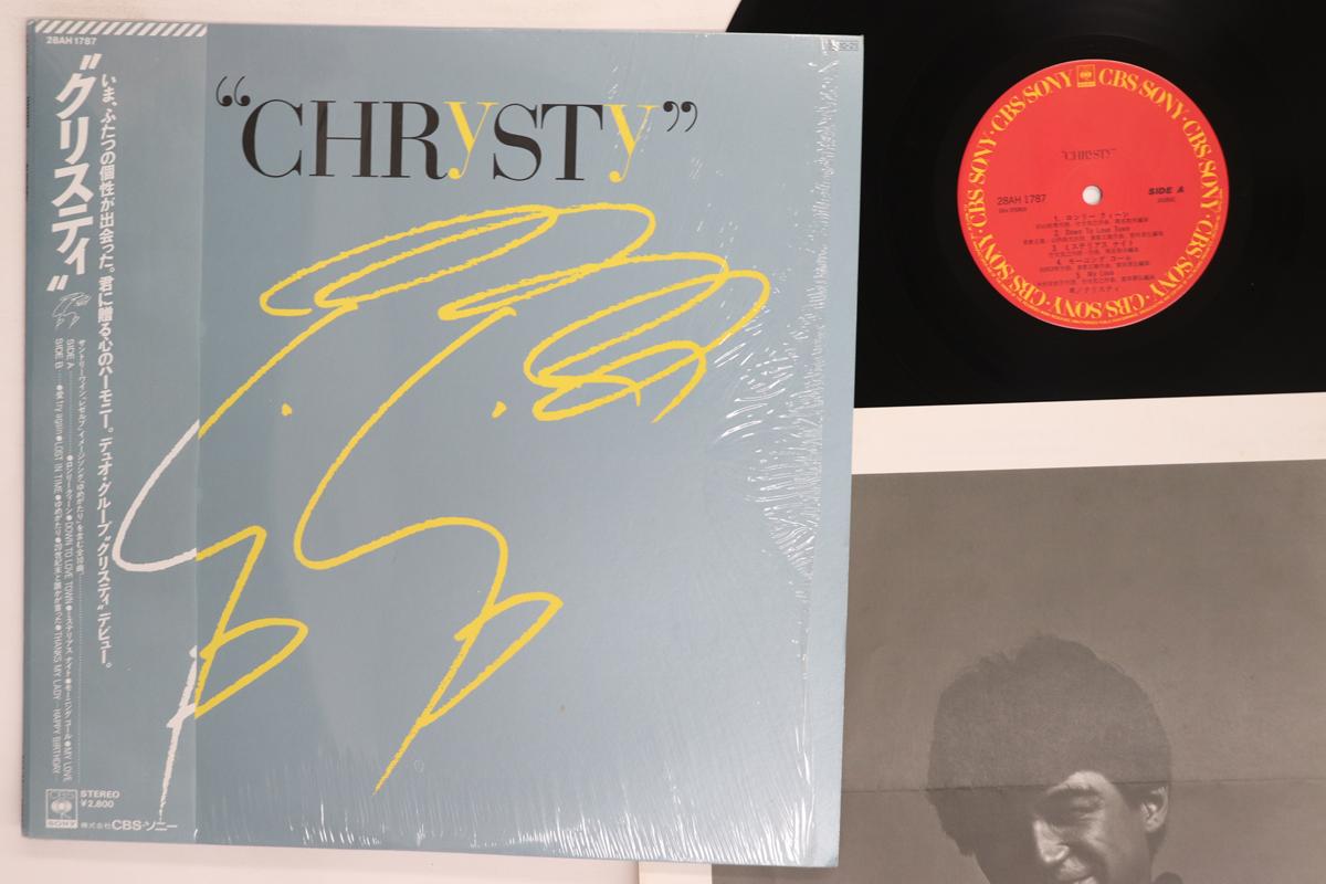 

LP Record CHRYSTY Chrysty 28AH1787 CBS SONY 1984 Japan Obi Japanese PopRock Used