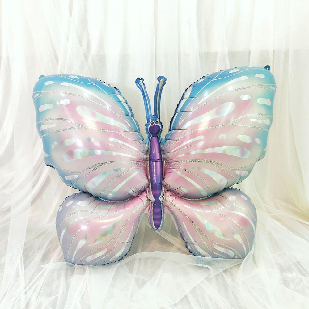 Large Butterfly Aluminum Foil Balloons Butterfly Helium Air Globos Birthday Party Decorations Baby Shower Kids Toy Photo Props 5