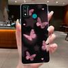 For Honor 9X Lite JSN-L21 JSN-L22 JSN-L23 Case Clear Fashion Butterfly Flowers Soft TPU Silicon Cover Honor 9XLite Phone Casing
