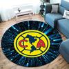Club America Round Area Rug,Carpet Rug for Living Room Bedroom Sofa Playroom Decor,Non-slip Floor Mat