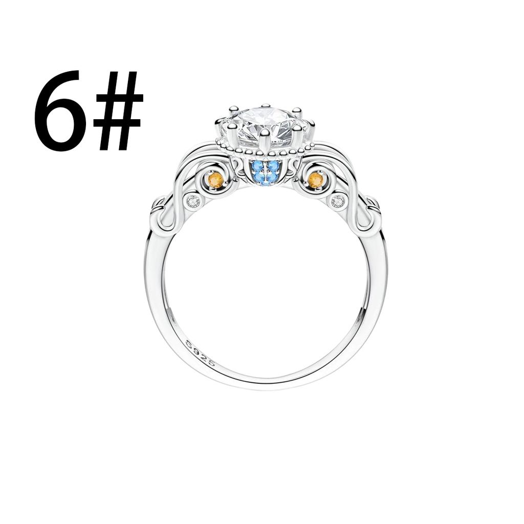 Sweet 925 Silver Car Charms Bicycle Pumpkin Carriage Ring Beads Pendant Fit Bracelet Necklace DIY Jewelry Gift