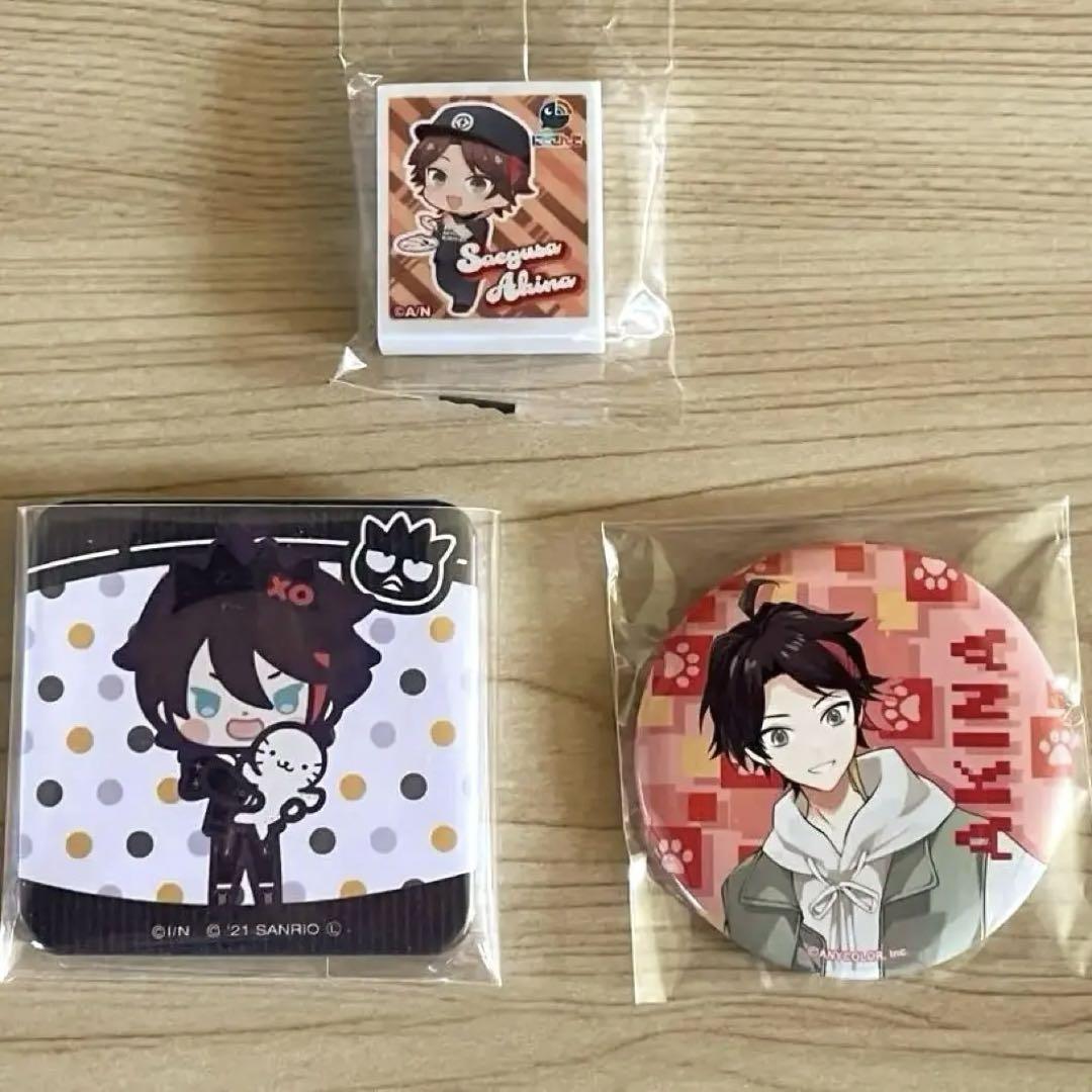 

[USED] Nijisanji Akina Saegusa Goods Set