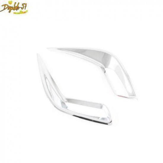For Toyota Corolla Cross - Chrome Rear Fog Lamp Light Cover Trim 2pcs