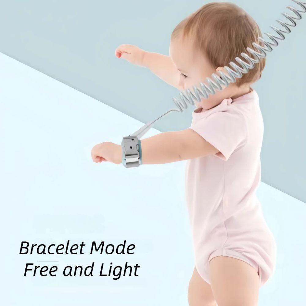 2 In 1 Adjustable Toddler Harness Leashes Steel Wire Baby Leash Strap  Child