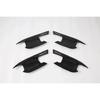 For GWM Great Wall WEY Tank 300    ABS Carbon Fiber Car Door Handle Cover Door Bowl Frame Trims Decorative Sticker