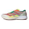 adidas Adizero Adios 7 Comfortable Fabric Slip-Resistant Durable Breathable Lightweight Low-Top Casual Running Shoes Men Sneaker White Gray Red HQ1069