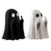 Halloween Ghost Figurine Funny Middle Finger Ghost Statue Sassy Ghost