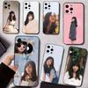 Japanisches Ishihara Satomi Handyhülle Für iPhone 17, 16,15,14,13,12,11 Plus,Pro Max, Andere Weiche Schwarze Abdeckung