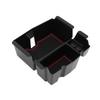 REPAIROCK Center Console Organizer Tray Armrest Storage Box Insert Tray Plastic for Jeep Wrangler Black/Red JL/JLU 2018-2022