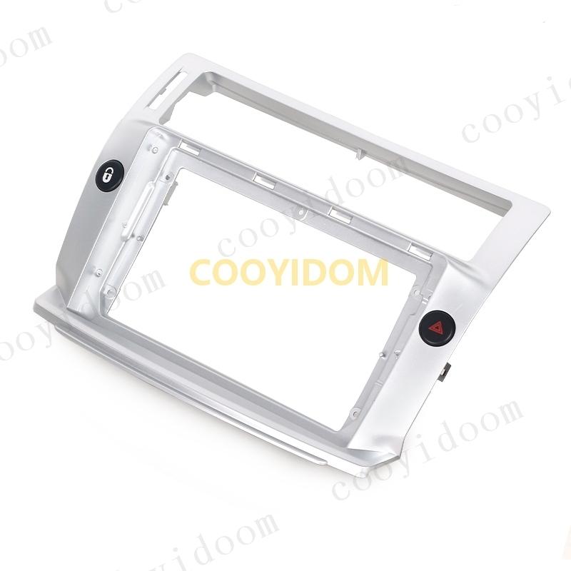 2 Din 9 Inch Stereo Panel For Citroen C4 C-triunfo C-Quatre 2004-2009 Android Multimedia Player Panel Radio CD DVD GPS Dash kit
