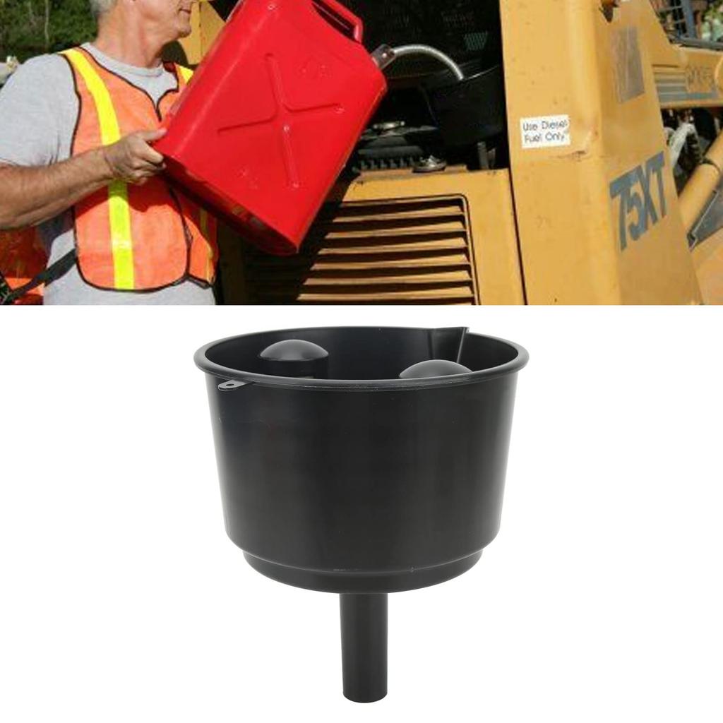 Car Oil Filter Funnel, Wide Mouth, Plastic, AF15Cb, Large Wide Mouth, Portable Diesel Filter Funnel for Cars, Motorcycles, RVS, SUVs, and ATVs