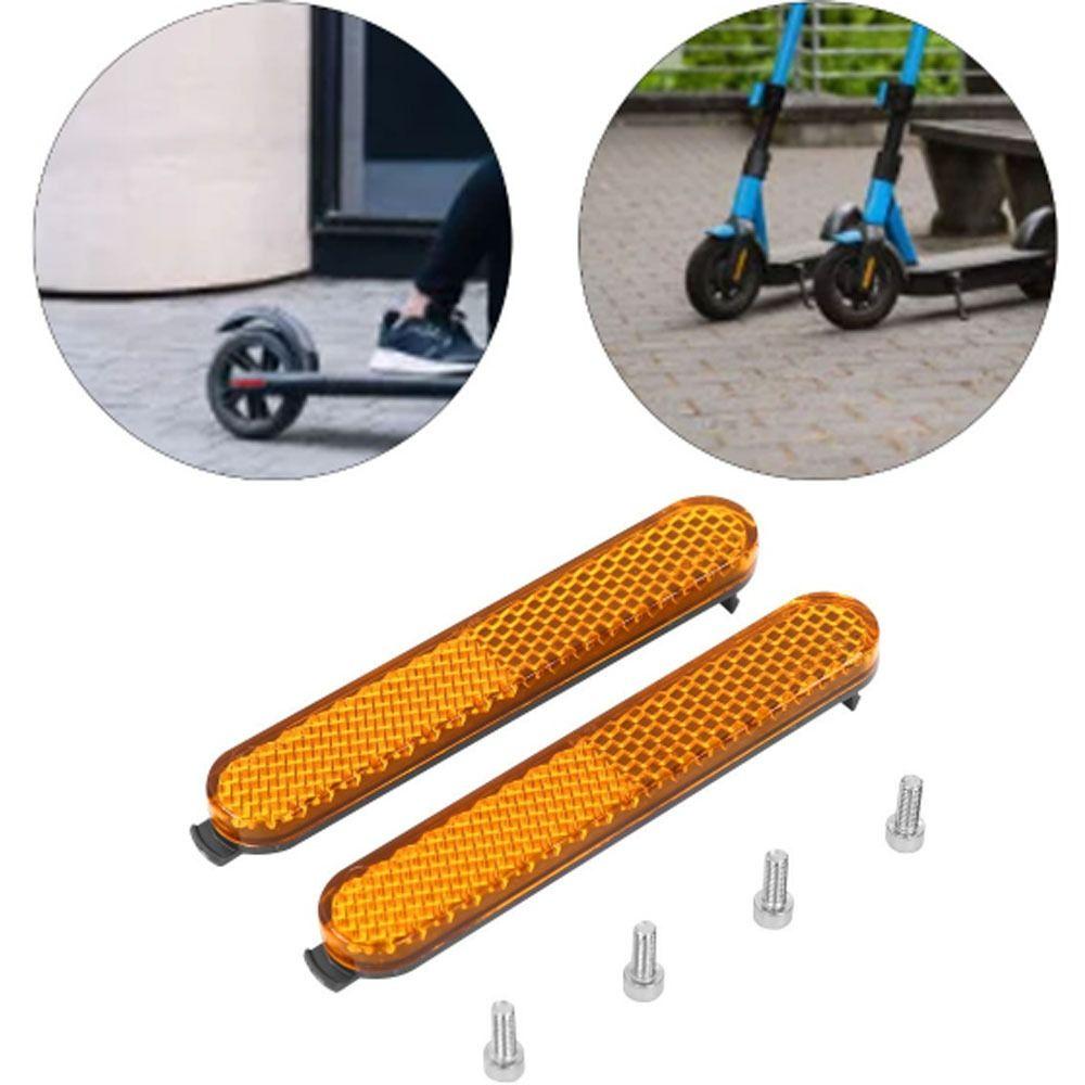 2 Paar Gelbe Reflektierende Streifen für Elektroroller für die Verwendung mit Xiaomi Mi 3 Pro 2 Elektroroller