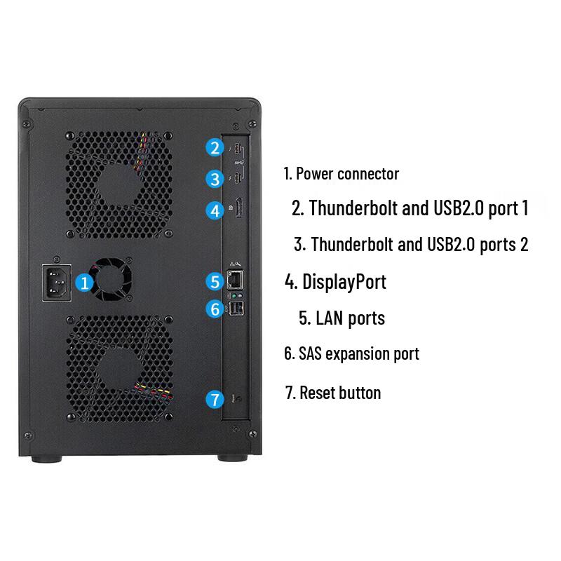 Areca ARC-8050T3U-12E 12-Bay Thunderbolt 3 Storage Array