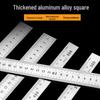 Stainless Steel 90° Triangle Ruler - Multifunctional Woodworking Tool with Free Shipping