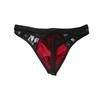 Slip sexy in pizzo di Natale da uomo: Stile Europeo & Americano, Vita Bassa, Design Patchwork Vuoto