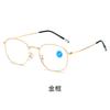 Men'S And Women'S Metal Full-Frame Reading Glasses Retro Light And Thin Texture Presbyopia Glasses Elderly Reading High Definition Reading Glasses