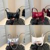 Color Simple Solid Women Casual Pu Leather Shoulder Bag For Daily And Commuting