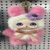 18cm Plush Rabbit Cat Keychain Cute Bag Charm 18cm Soft Stuffed Toy Gift for Girls Women