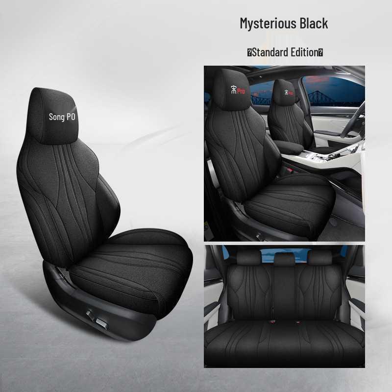 BYD Song PRO 2022-24 Linen Car Seat Cushion for Five-Seaters, All Seasons Note: Vehicle model year