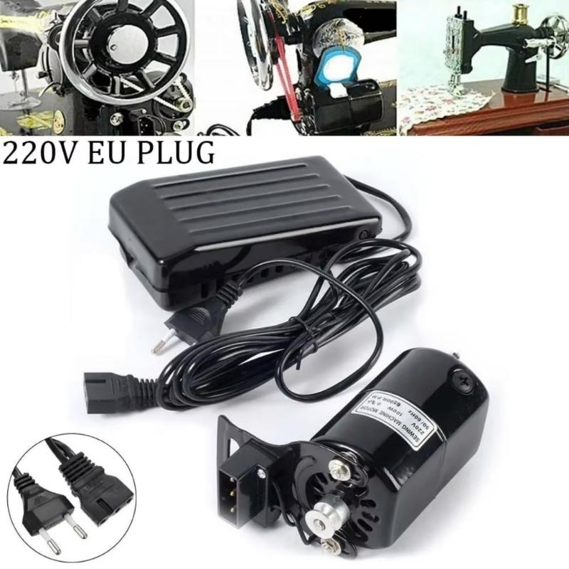 Efficient 100W Sewing Machine Motor Sewing Machine Pedal Foot Pedal Present for Professional Tailors and Enthusiasts