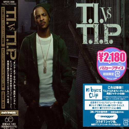 

CD TI FIRSTRUN LIMITED SPECIAL PRICE T.I. vs TIP WPCR12686 Japan ObiRap HipHopRB Used