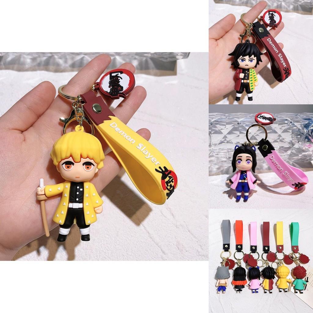 Colorful Demon Slayer Keychain For Women Men Festival Celebration Gift