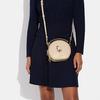 New COACH Peanuts Snoopy Collaboration Canteen Cow Leather Handbag Shoulder Bag Crossbody Bag Small Size Women's Ecru CE845-IMOQY