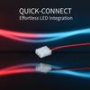 10Pcs 2/3/4/5/6Pin Solderless Led Strip Light Connectors 5Mm 8Mm 10Mm 12Mm For 2835 5050 Led Strip Wire Pcb Ribbon 15.5Cm