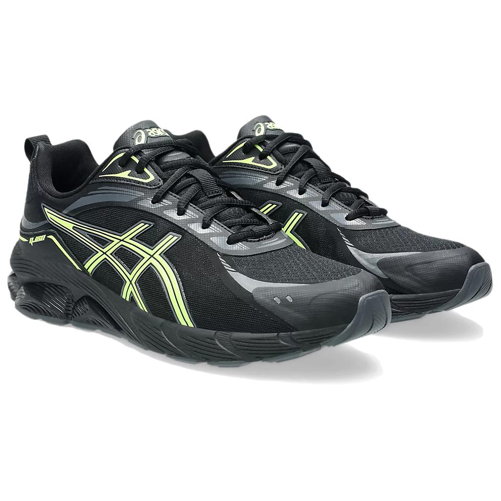 Asics Gel-Quantum 180 8 Versatile Comfortable Synthetic Leather Cushioning Casual Running Shoes Men Sneakers Black 1203A751-001