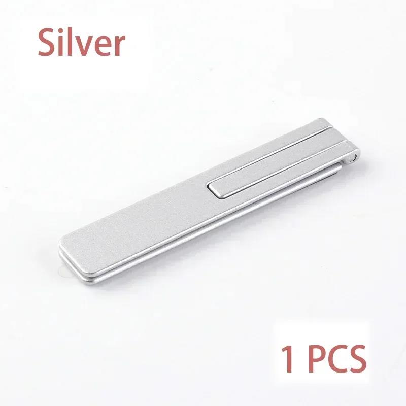 Magnetic Foldable Phone Stand Metal Alloy Desktop Bracket Lazy Holder Mini Back Mount Stand Universal Phone Support Kickstand