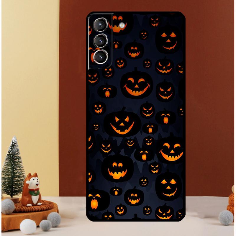 Halloween Pumpkins Case For Samsung Galaxy S25 S26 Ultra S20 S21 S22 S23 S24 Ultra S10 Plus S25 FE Cover Funda