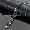 Men's Magnetic Titanium Bracelet with Germanium Beads - Stainless Steel Jewelry