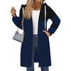 Women's Zip Up Hoodies Oversized Fleece Long Pullover Hooded Sweatshirts Casual Long Sleeve Fall Hoodie Jacket