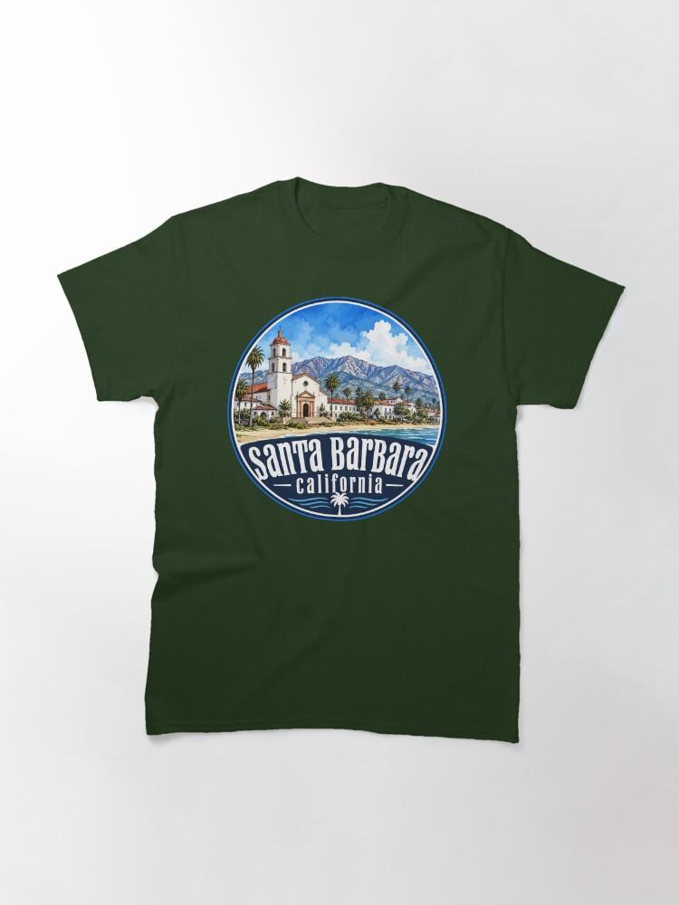 Barbara Santa Barbara California Coast Watercolor Classic T-Shirt