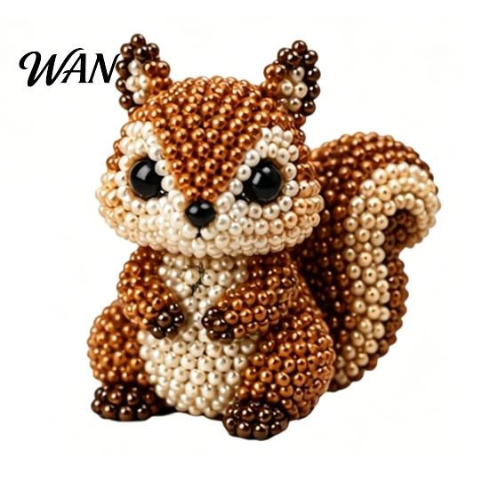 Adornos de Cuentas Texturizadas Kit DIY de Cuentas de Animales, Pequeño Set de Manualidades con Cuentas 3D, Lindo Kit Creativo de Arte con Cuentas para Principiantes Adolescentes Adultos Alivio del Estrés