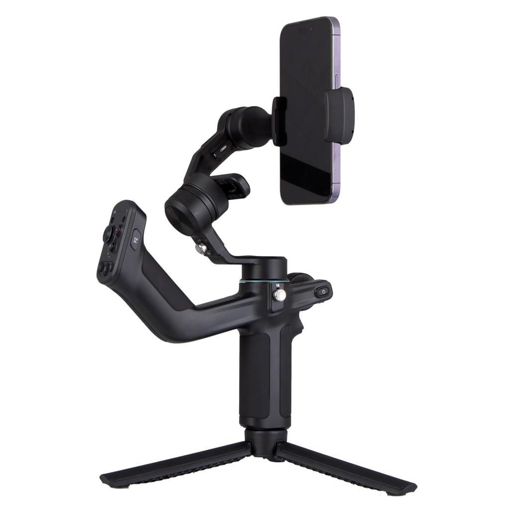 FeiyuTech SCORP Mini P Standardní balení Stabilizátor Gimbalu pro Chytrý Telefon Sling Stativ Dvojitý Maximálně 520 g pro Android a Video Černý [3-osý Gimbal, 360°